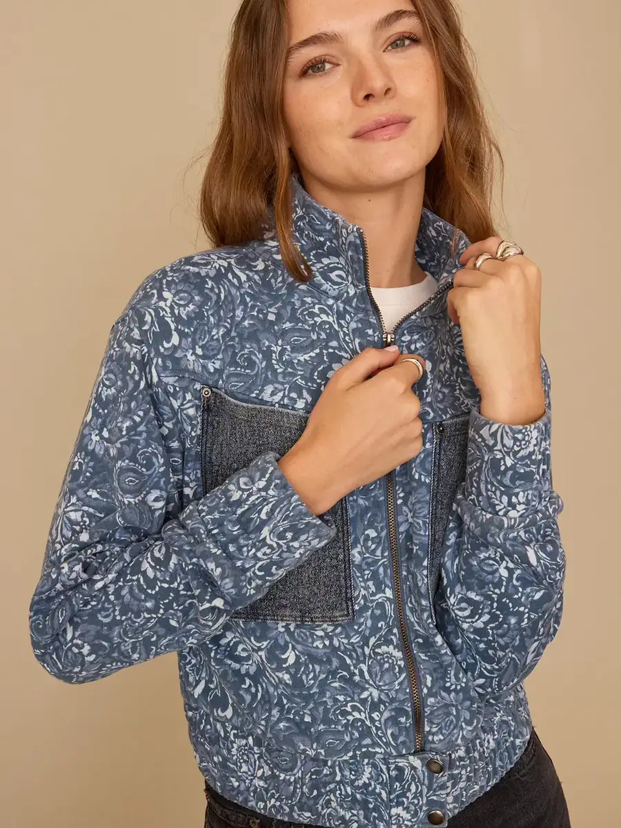 Printed Berkeley Jacket